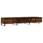 Smoked oak engineered wood TV cabinet 150x36x30 cm by vidaXL, TV Furniture - Ref: Foro24-829177, Price: 127,88 €, Discount: %