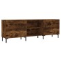 Smoked oak engineered wood TV cabinet 150x30x50 cm by vidaXL, TV Furniture - Ref: Foro24-829105, Price: 84,91 €, Discount: %