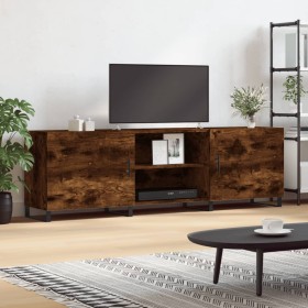 Smoked oak engineered wood TV cabinet 150x30x50 cm by vidaXL, TV Furniture - Ref: Foro24-829121, Price: 115,99 €, Discount: %