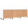 Mueble para TV madera de ingeniería blanco 150x30x50 cm de vidaXL, Muebles TV - Ref: Foro24-829116, Precio: 117,21 €, Descuen...