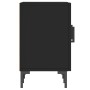 Mueble para TV madera de ingeniería negro 150x30x50 cm de vidaXL, Muebles TV - Ref: Foro24-829101, Precio: 98,84 €, Descuento: %