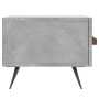 Concrete gray engineered wood TV cabinet 150x36x30 cm by vidaXL, TV Furniture - Ref: Foro24-829128, Price: 84,68 €, Discount: %