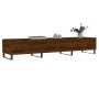 Engineered wood TV stand in brown oak, 150x36x30 cm by vidaXL, TV Furniture - Ref: Foro24-829179, Price: 116,29 €, Discount: %