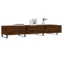 Engineered wood TV stand in brown oak, 150x36x30 cm by vidaXL, TV Furniture - Ref: Foro24-829179, Price: 116,29 €, Discount: %