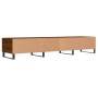 Engineered wood TV stand in brown oak, 150x36x30 cm by vidaXL, TV Furniture - Ref: Foro24-829179, Price: 116,29 €, Discount: %