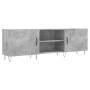 Mueble de TV madera de ingeniería gris hormigón 150x30x50 cm de vidaXL, Muebles TV - Ref: Foro24-829096, Precio: 93,84 €, Des...