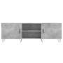 Mueble de TV madera de ingeniería gris hormigón 150x30x50 cm de vidaXL, Muebles TV - Ref: Foro24-829096, Precio: 93,84 €, Des...