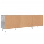 Mueble de TV madera de ingeniería gris hormigón 150x30x50 cm de vidaXL, Muebles TV - Ref: Foro24-829096, Precio: 93,84 €, Des...