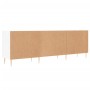 White engineered wood TV cabinet 150x30x50 cm by vidaXL, TV Furniture - Ref: Foro24-829084, Price: 94,25 €, Discount: %