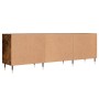 TV-Schrank aus geräuchertem Eichenholzwerkstoff, 150 x 30 x 50 cm von vidaXL, TV-Möbel - Ref: Foro24-829081, Preis: 76,99 €, ...