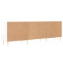 Hochglanzweißer TV-Schrank aus Holzwerkstoff, 150 x 30 x 50 cm von vidaXL, TV-Möbel - Ref: Foro24-829086, Preis: 100,95 €, Ra...