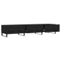 Black engineered wood TV cabinet 150x36x30 cm by vidaXL, TV Furniture - Ref: Foro24-829173, Price: 129,24 €, Discount: %