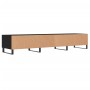 Black engineered wood TV cabinet 150x36x30 cm by vidaXL, TV Furniture - Ref: Foro24-829173, Price: 129,24 €, Discount: %