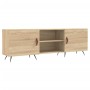 TV cabinet engineered wood Sonoma oak 150x30x50 cm by vidaXL, TV Furniture - Ref: Foro24-829071, Price: 78,31 €, Discount: %