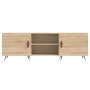 TV cabinet engineered wood Sonoma oak 150x30x50 cm by vidaXL, TV Furniture - Ref: Foro24-829071, Price: 78,31 €, Discount: %