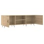 TV cabinet engineered wood Sonoma oak 150x30x50 cm by vidaXL, TV Furniture - Ref: Foro24-829071, Price: 78,31 €, Discount: %