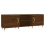 Brown oak engineered wood TV cabinet 150x30x50 cm by vidaXL, TV Furniture - Ref: Foro24-829083, Price: 100,68 €, Discount: %