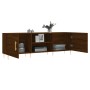 Brown oak engineered wood TV cabinet 150x30x50 cm by vidaXL, TV Furniture - Ref: Foro24-829091, Price: 99,99 €, Discount: %