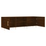 Brown oak engineered wood TV cabinet 150x30x50 cm by vidaXL, TV Furniture - Ref: Foro24-829091, Price: 99,99 €, Discount: %