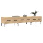 Mueble de TV madera de ingeniería roble Sonoma 150x36x30 cm de vidaXL, Muebles TV - Ref: Foro24-829159, Precio: 92,25 €, Desc...