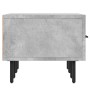 Concrete gray engineered wood TV cabinet 150x36x30 cm by vidaXL, TV Furniture - Ref: Foro24-829168, Price: 74,37 €, Discount: %