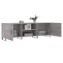 Mueble para TV madera de ingeniería gris Sonoma 150x30x50 cm de vidaXL, Muebles TV - Ref: Foro24-829122, Precio: 126,32 €, De...