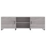 Sonoma gray engineered wood TV cabinet 150x30x50 cm by vidaXL, TV Furniture - Ref: Foro24-829122, Price: 126,32 €, Discount: %