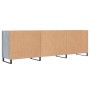 Mueble para TV madera de ingeniería gris Sonoma 150x30x50 cm de vidaXL, Muebles TV - Ref: Foro24-829122, Precio: 126,32 €, De...