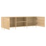 Mueble para TV madera de ingeniería roble Sonoma 150x30x50 cm de vidaXL, Muebles TV - Ref: Foro24-829087, Precio: 104,82 €, D...