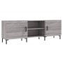 Sonoma gray engineered wood TV cabinet 150x30x50 cm by vidaXL, TV Furniture - Ref: Foro24-829106, Price: 90,99 €, Discount: %