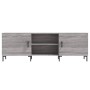 Sonoma gray engineered wood TV cabinet 150x30x50 cm by vidaXL, TV Furniture - Ref: Foro24-829106, Price: 90,99 €, Discount: %