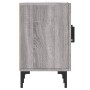 Sonoma gray engineered wood TV cabinet 150x30x50 cm by vidaXL, TV Furniture - Ref: Foro24-829106, Price: 90,99 €, Discount: %