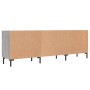 Mueble para TV madera de ingeniería gris Sonoma 150x30x50 cm de vidaXL, Muebles TV - Ref: Foro24-829106, Precio: 94,96 €, Des...