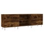 Smoked oak engineered wood TV cabinet 150x30x50 cm by vidaXL, TV Furniture - Ref: Foro24-829097, Price: 74,99 €, Discount: %