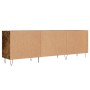 Mueble de TV madera de ingeniería roble ahumado 150x30x50 cm de vidaXL, Muebles TV - Ref: Foro24-829097, Precio: 74,25 €, Des...