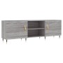 Sonoma gray engineered wood TV cabinet 150x30x50 cm by vidaXL, TV Furniture - Ref: Foro24-829082, Price: 80,85 €, Discount: %