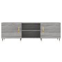 Mueble para TV madera de ingeniería gris Sonoma 150x30x50 cm de vidaXL, Muebles TV - Ref: Foro24-829082, Precio: 80,85 €, Des...