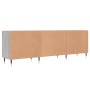 Mueble para TV madera de ingeniería gris Sonoma 150x30x50 cm de vidaXL, Muebles TV - Ref: Foro24-829082, Precio: 80,85 €, Des...