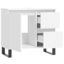 White plywood bathroom cabinet 65x33x60 cm by vidaXL, bathroom vanities - Ref: Foro24-831612, Price: 70,93 €, Discount: %