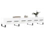 Glossy white engineered wood TV cabinet 150x36x30 cm by vidaXL, TV Furniture - Ref: Foro24-829174, Price: 121,38 €, Discount: %