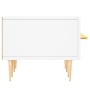 White engineered wood TV cabinet 150x36x30 cm by vidaXL, TV Furniture - Ref: Foro24-829140, Price: 89,37 €, Discount: %