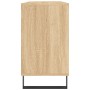 Mueble de baño madera de ingeniería roble Sonoma 80x33x60 cm de vidaXL, Tocadores de baño - Ref: Foro24-831639, Precio: 68,70...