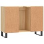 Mueble de baño madera de ingeniería roble Sonoma 80x33x60 cm de vidaXL, Tocadores de baño - Ref: Foro24-831639, Precio: 68,70...