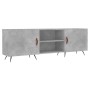 Concrete gray engineered wood TV cabinet 150x30x50 cm by vidaXL, TV Furniture - Ref: Foro24-829072, Price: 79,18 €, Discount: %