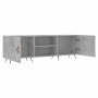 Concrete gray engineered wood TV cabinet 150x30x50 cm by vidaXL, TV Furniture - Ref: Foro24-829072, Price: 79,18 €, Discount: %