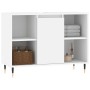 Mueble de baño madera de ingeniería blanco 80x33x60 cm de vidaXL, Tocadores de baño - Ref: Foro24-831620, Precio: 57,43 €, De...