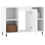 Mueble de baño madera de ingeniería blanco 80x33x60 cm de vidaXL, Tocadores de baño - Ref: Foro24-831620, Precio: 57,43 €, De...