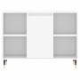 Mueble de baño madera de ingeniería blanco 80x33x60 cm de vidaXL, Tocadores de baño - Ref: Foro24-831620, Precio: 57,43 €, De...