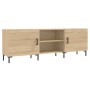 TV cabinet engineered wood Sonoma oak 150x30x50 cm by vidaXL, TV Furniture - Ref: Foro24-829103, Price: 89,84 €, Discount: %