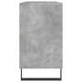 Concrete gray engineered wood bathroom cabinet 80x33x60 cm by vidaXL, bathroom vanities - Ref: Foro24-831640, Price: 65,39 €,...